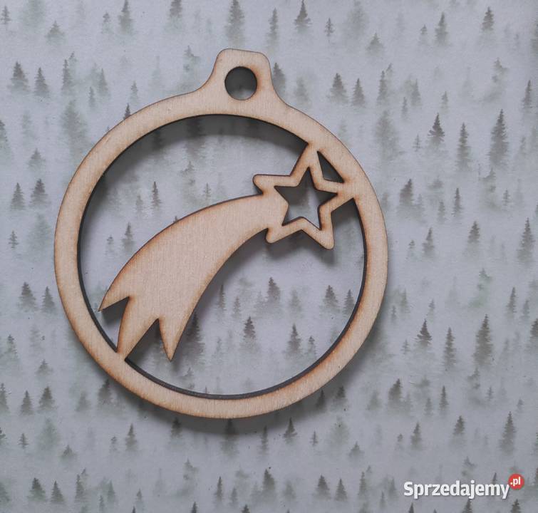 bombka sklejka 10 decoupage scrapbooking mod14 Tczew