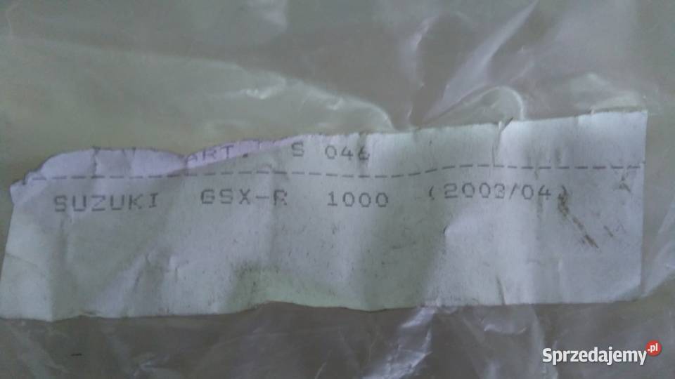 SZYBA OWIEWKA SUZUKI GSXR 1000 20032004 K3 K4 Bielsk Podlaski