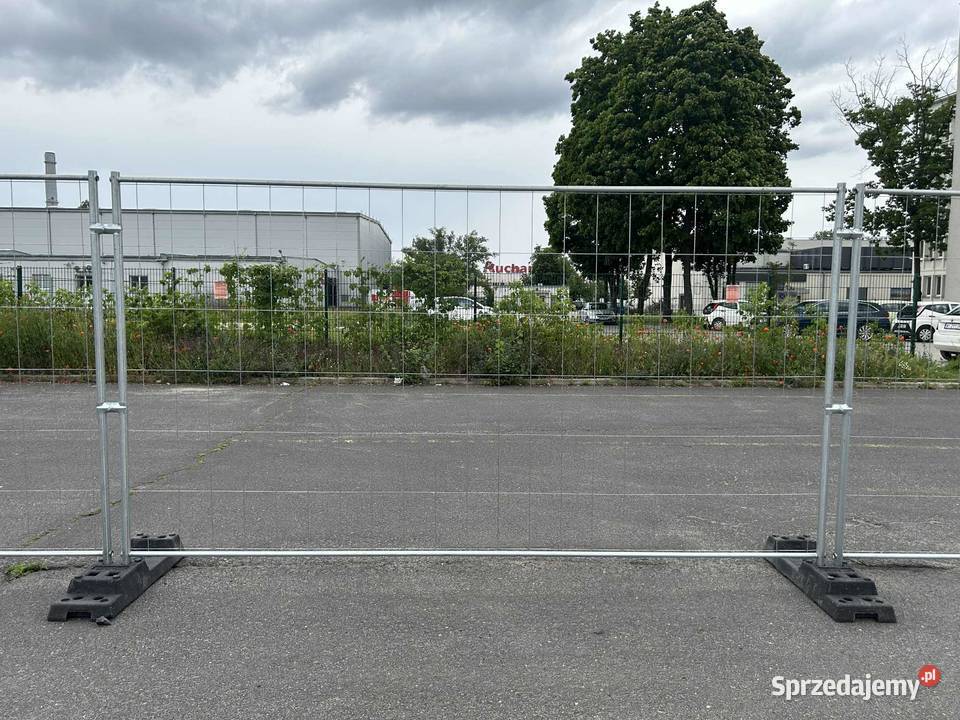 Ogrodzenie Budowlane Przestawne Ażurowe Ręki FV