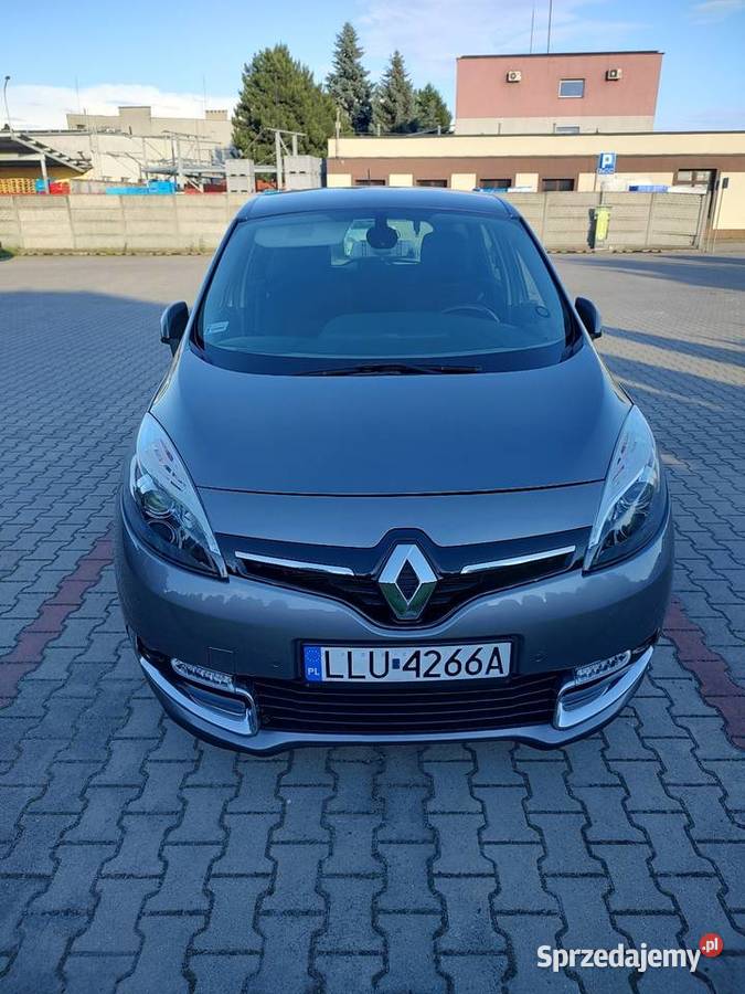 Renault Scenic 15 dCi 110 2014 zadbany lubelskie Łuków