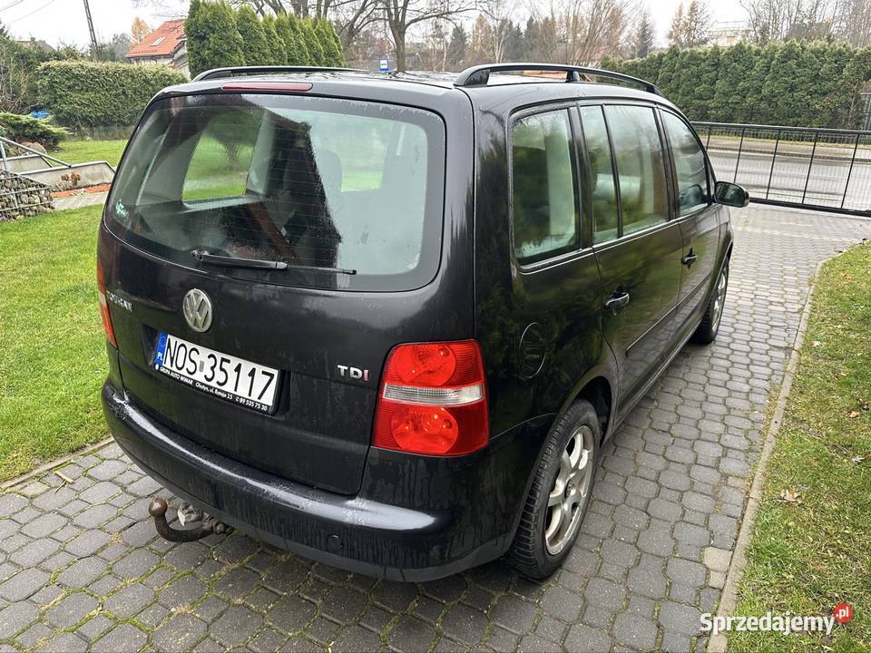 VW TOURAN HAK ALU 1900cm3 Morąg sprzedam