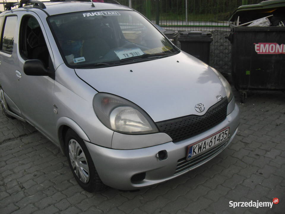 TOYOTA YARIS VERSO 2002r 14 diesel D4D nieuszkodzony Andrychów sprzedam