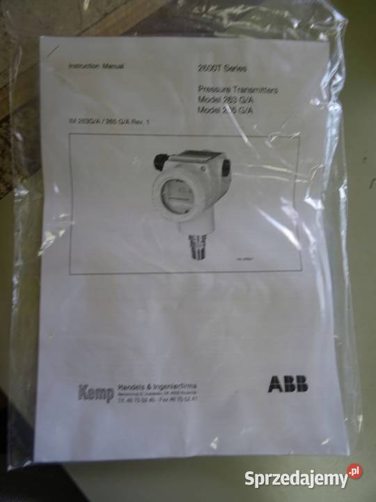 PRZETWORNIK CIŚNIENIA ABB 2600T 265GS Wąchock