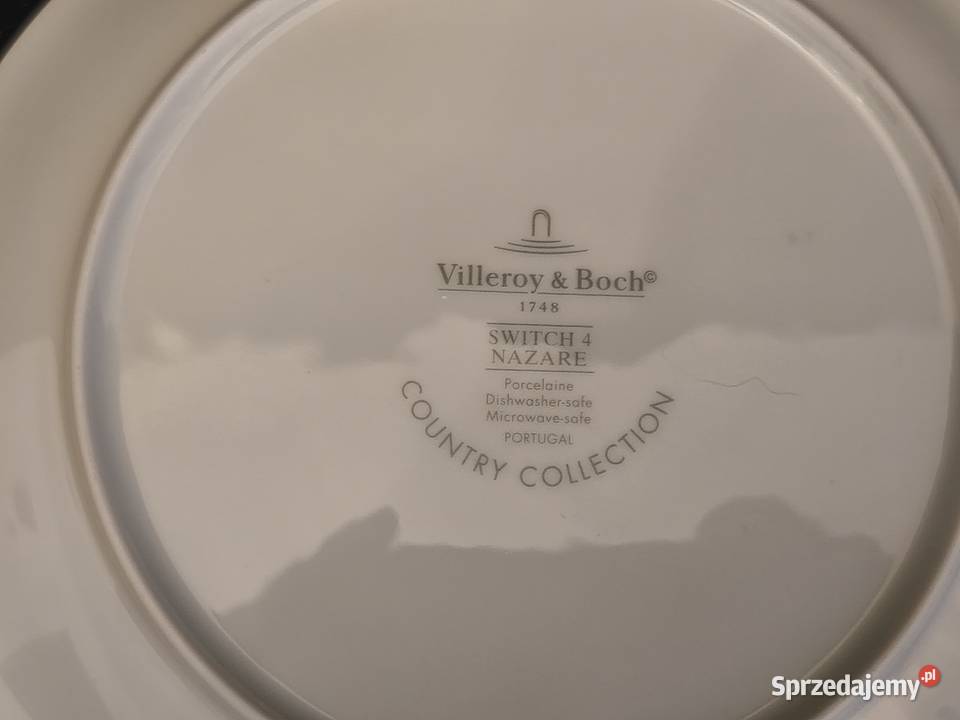 Talerz deserowy Villeroy Boch Switch 4 Nazare Porcelana i szkło Chełm