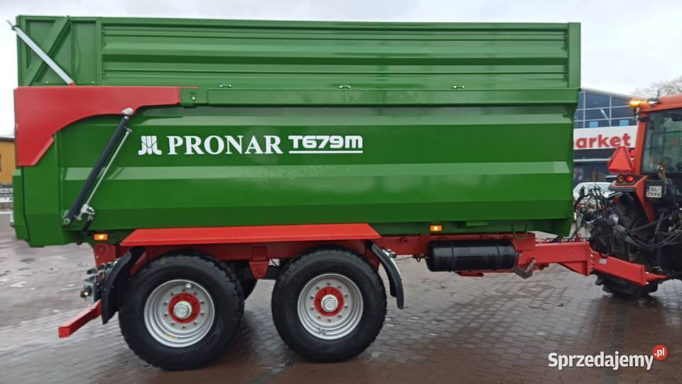 NOWA Przyczepa rolnicza skorupowa T679M PRONAR w Opoczno