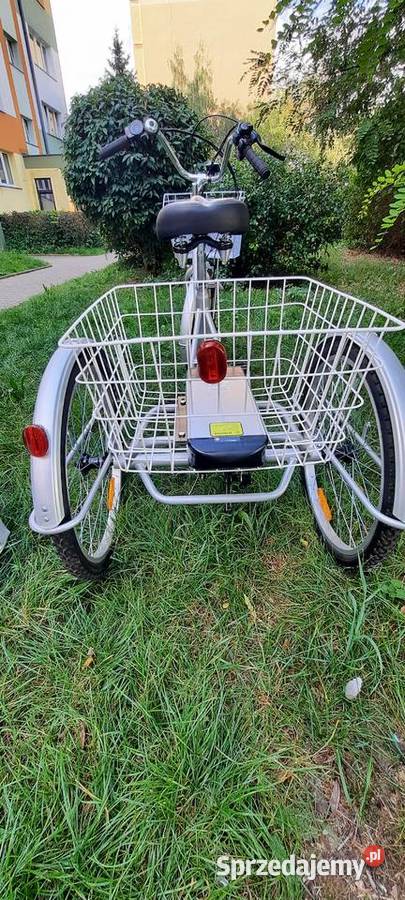 Rower turystyczno rehabilitacyjny z napędem łódzkie
