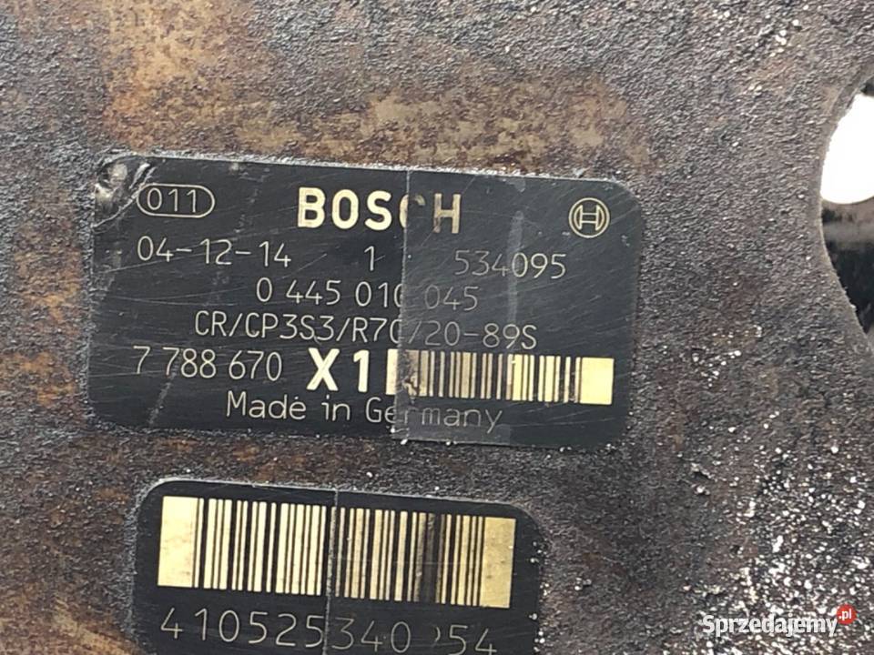 POMPA WTRYSKOWA BMW E87 0445010045 20 163 0313