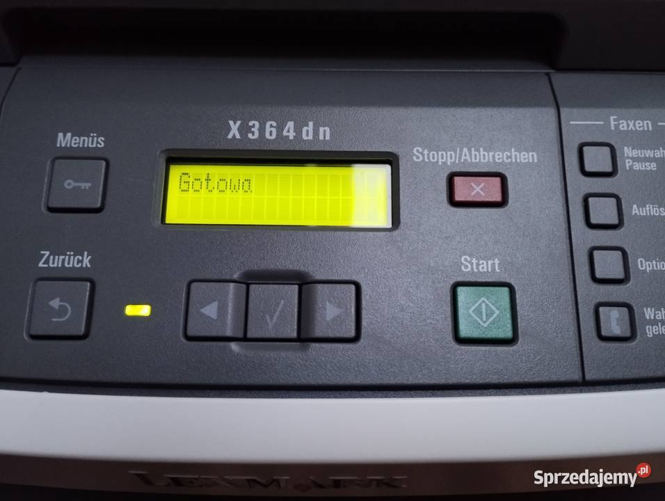 Drukarka Lexmark laserowa