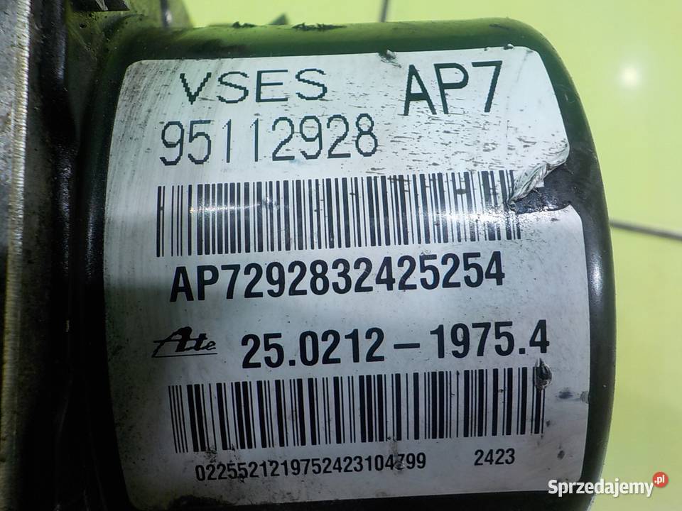 OPEL ANTARA LIFT 22 CDTI 14r 5D pompa ABS mazowieckie Suków