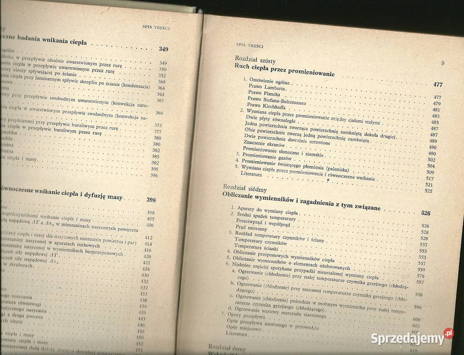 Inżynieria chemiczna Ruch ciepła i wymienniki T Łódź