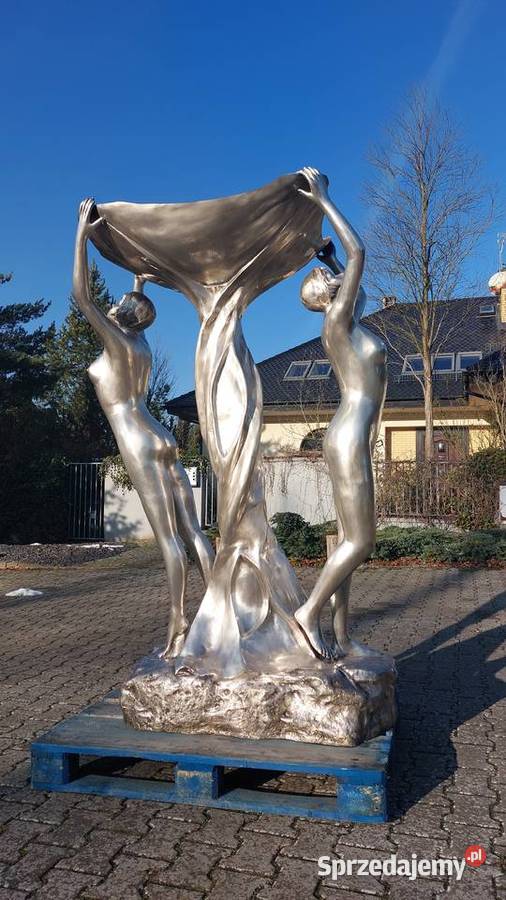 Fontanna z brązu 2 Ladys Unikat H200