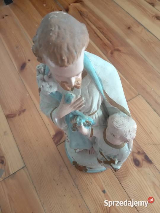 Stara figura Sw Andrzej Gdów