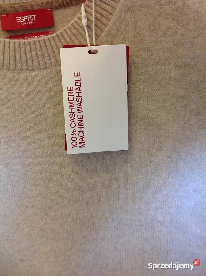 Sweterek Kaszmirowy Damski ESPRIT XS Kaszmir 100 Nowa Sól