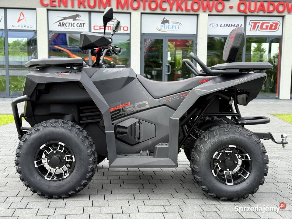 QUAD ASIX CYBER 250CC HOMOLOGACJA T3B CVT EFI