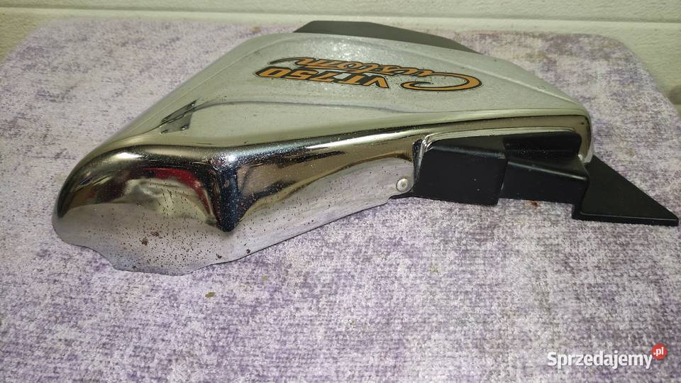 Osłona boczna boczek Honda VT 750 Custom Elementy nadwozia Księżyno