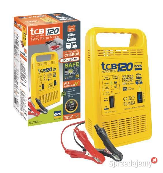 Prostownik z testerem automatic Gys TCB 120 12 V małopolskie Kamionna