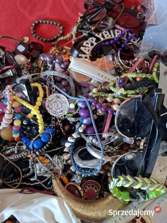 Bransoletki kolczyki i inne mix biżuterii Białystok sprzedam