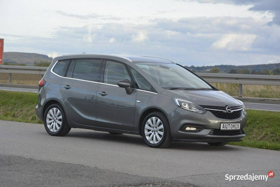 Opel Zafira 14Turbo doinwestowany 7osobowy światła LED podkarpackie Sędziszów Małopolski sprzedam