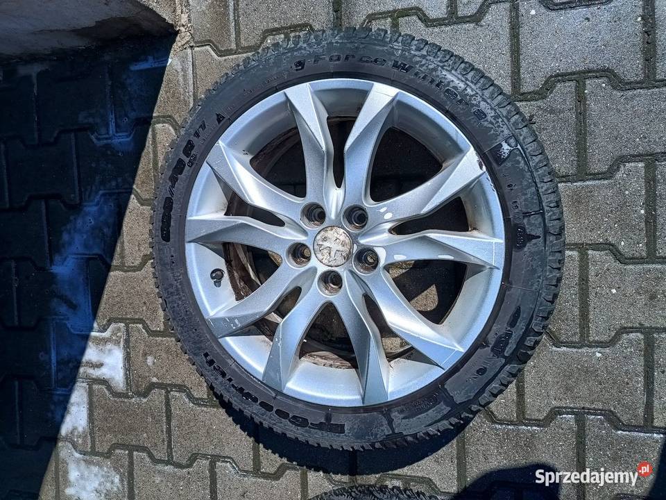 Felgi koła Peugeot komplet śląskie Czerwionka-Leszczyny