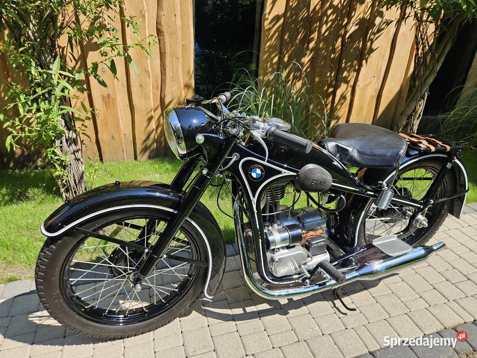 BMW R35 z 1949 Wzorowo odrestaurowany BMW Ostrów Wielkopolski