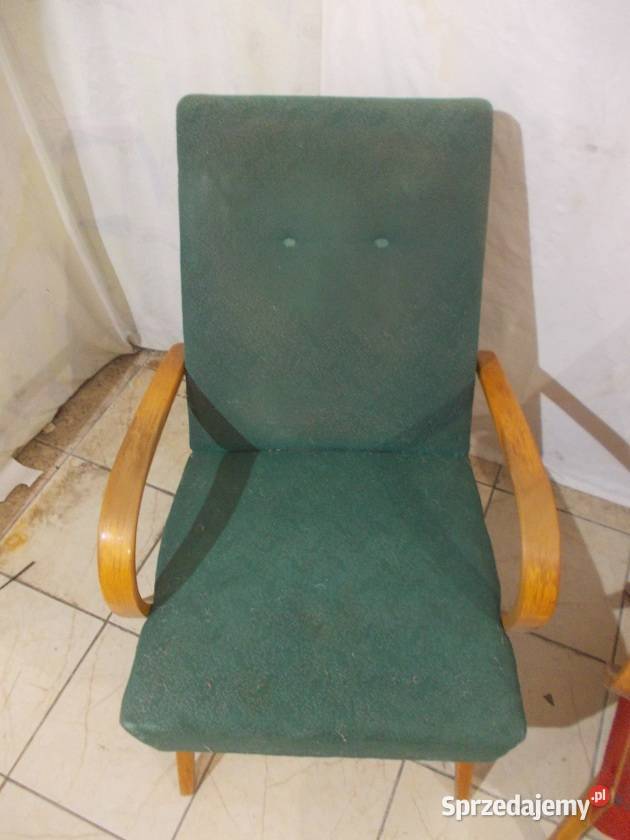 Stare fotel model 53 J Smidek Czechosłowacja TON Bielsko-Biała