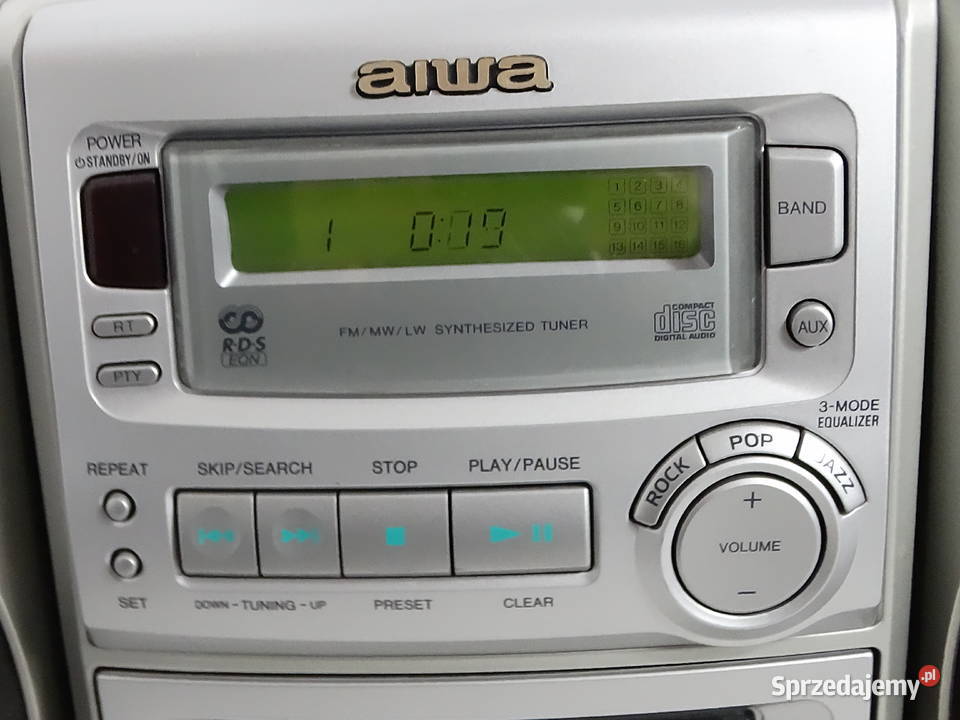 Miniwieża AIWA LCX150 CD Magnetofon Radio RDS Biłgoraj