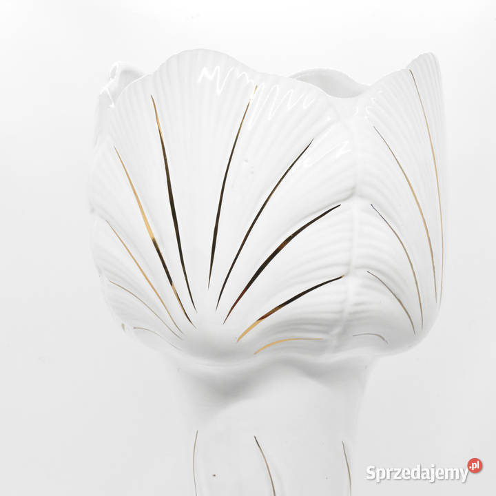 Duży porcelanowy wazon donica Bogucice Polska Warszawa