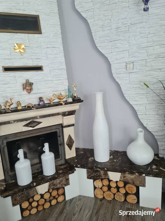Kominek w marmurowej obudowie kujawsko-pomorskie Grębocin sprzedam