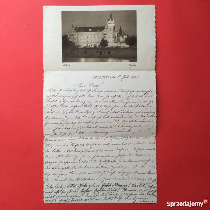 157 List z Kołobrzegu Szczecin sprzedam