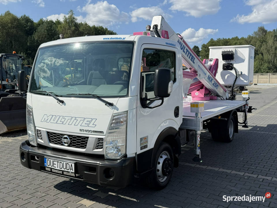Nissan Cabstar Podnośnik Koszowy Zwyżka Multitel Nissan