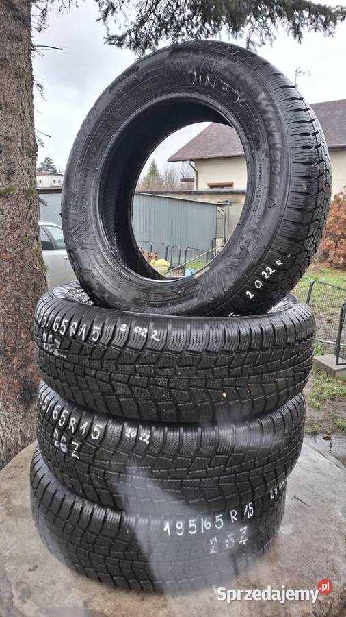 4 Opony zimowe 19565 r15 Viking Wintech 2022r Pabianice
