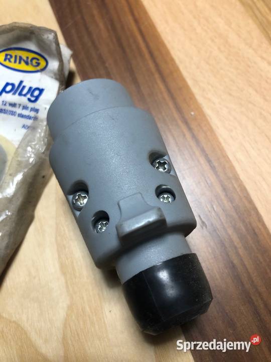 Ring 12S Plastic Plug wtyczka do haka 7 pinów wielkopolskie Poznań sprzedam