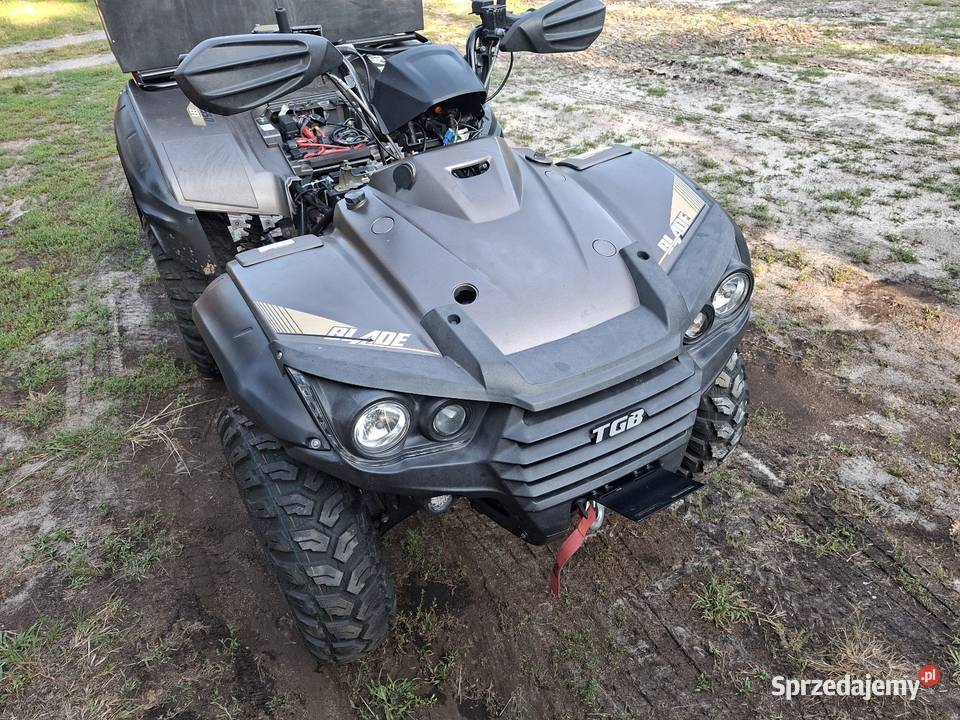 Tgb Blade 550 17r Na Ledach Kufer Hak Kolbuszowa