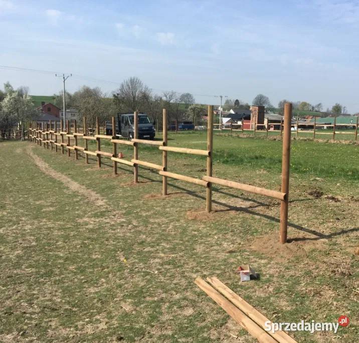 ogrodzenia tymczasowe budowy działki uprawy pola Poznań