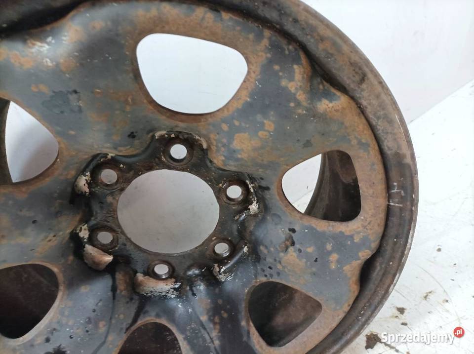 FELGA STALOWA R15 6X1397 ET25 OC100MM 6J15 Samochodowe