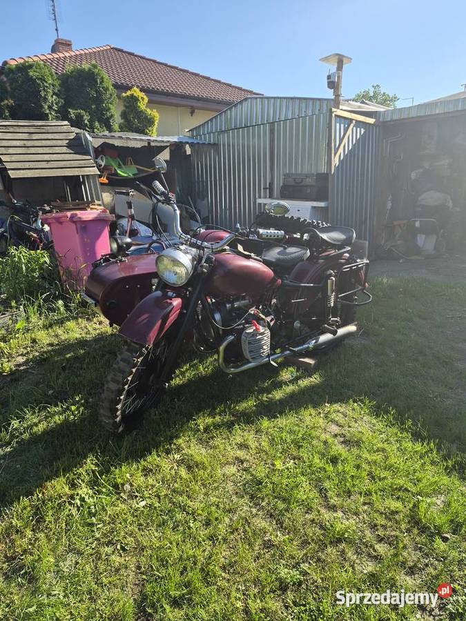 K750 Dniepr Ural mt M72 10km Poznań sprzedam
