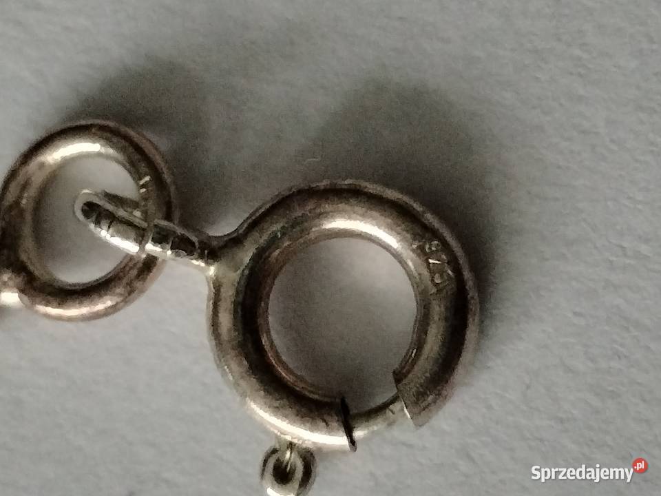 Łańcuszek z turkusami PRL925 Pozostałe Choszczno sprzedam