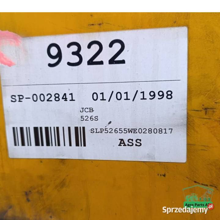 JCB 526 S 1998r PartsCzęści Ciechanowiec