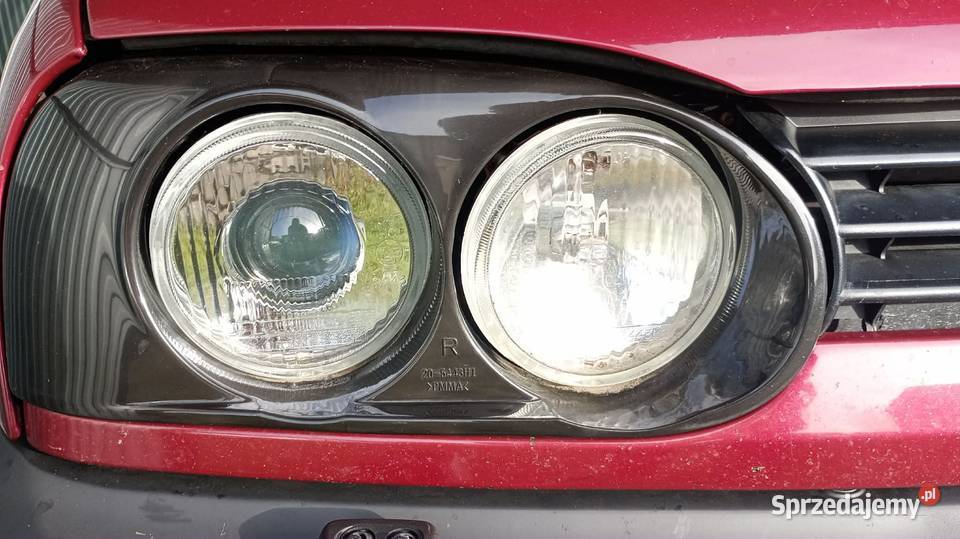 Projektory Golf 3 III Soczewka Ksenon Poręba sprzedam