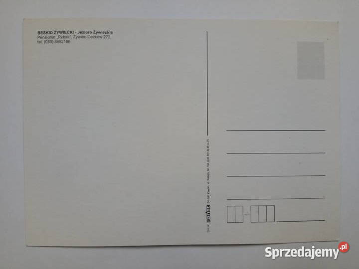 Pocztówka Beskid Żywiecki lata 90te2000 NOWA Dąbrowa Górnicza