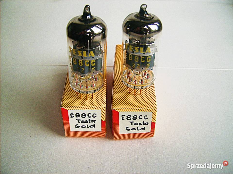 E88CC NOS TESLA GOLD PARA 1978 MOCNE Porąbka