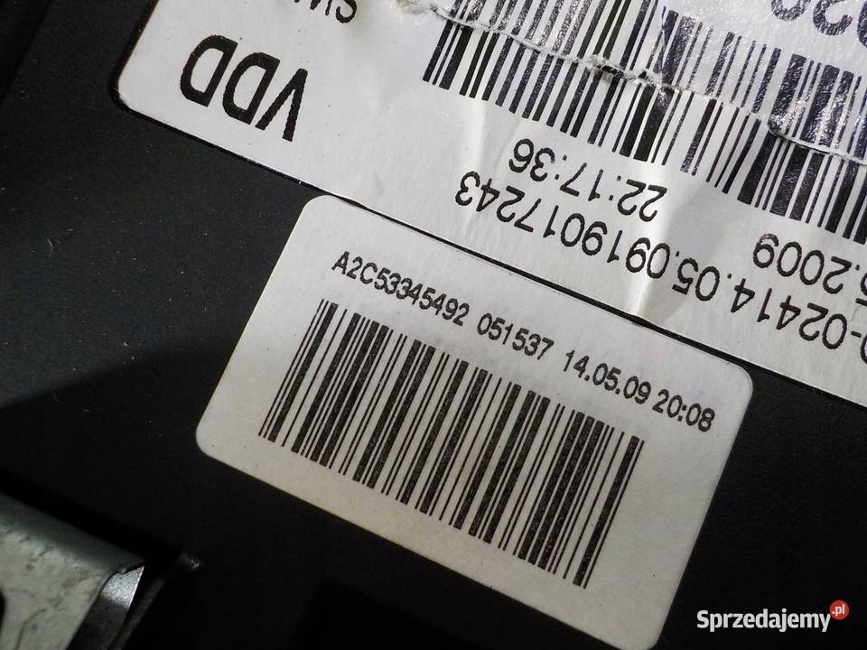 GOLF VI GTI 20 TFSI 09r licznik zegary Liczniki i zegary Suków