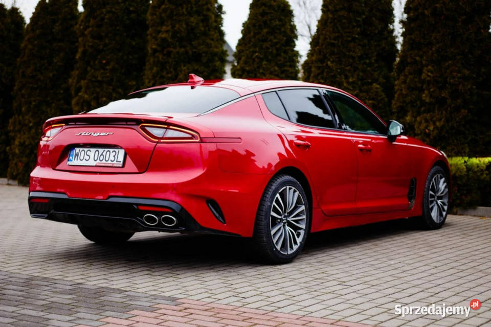 Kia Stinger 22 CRDI 200GTGTLineSalon Polska elektryczne lusterka Rzekuń