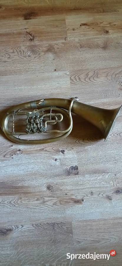 Stara mosiężna trąbka Kraków