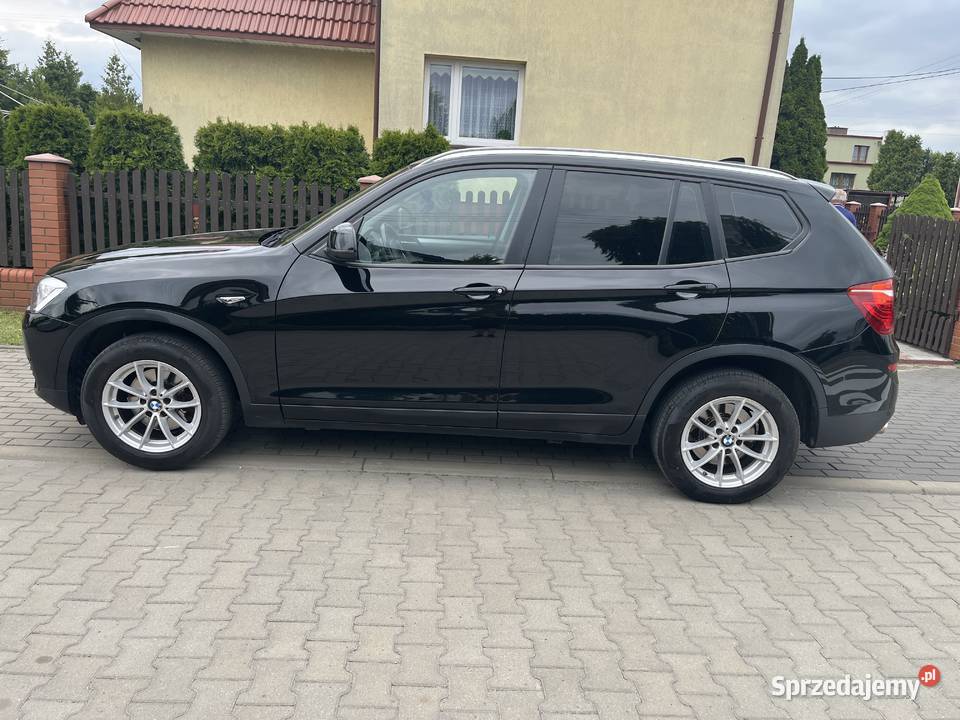 BMW X3 2017r Zadbana Czarna Prywatnie kujawsko-pomorskie Toruń