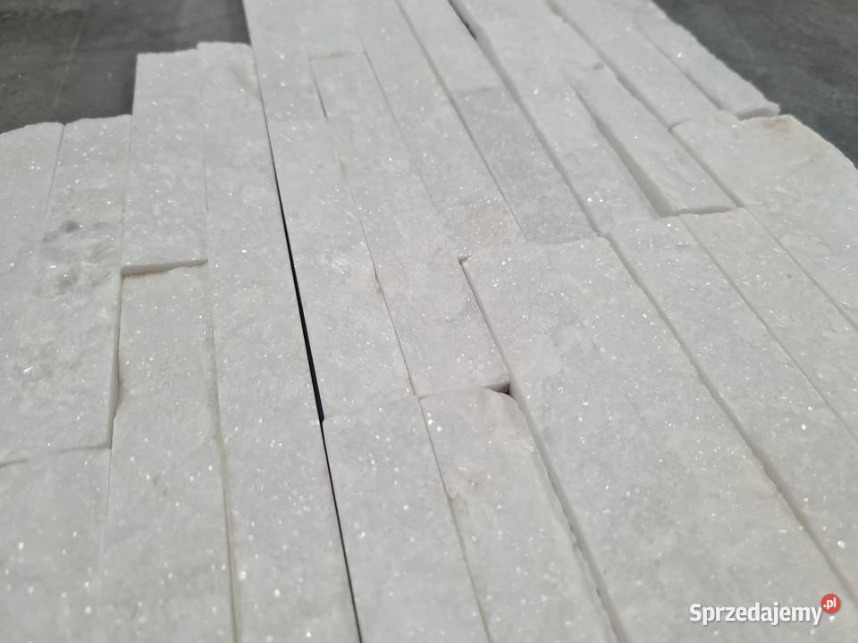 Kamień naturalny Quartz Biały 10 x 35 0385 m2 HC mazowieckie Warszawa