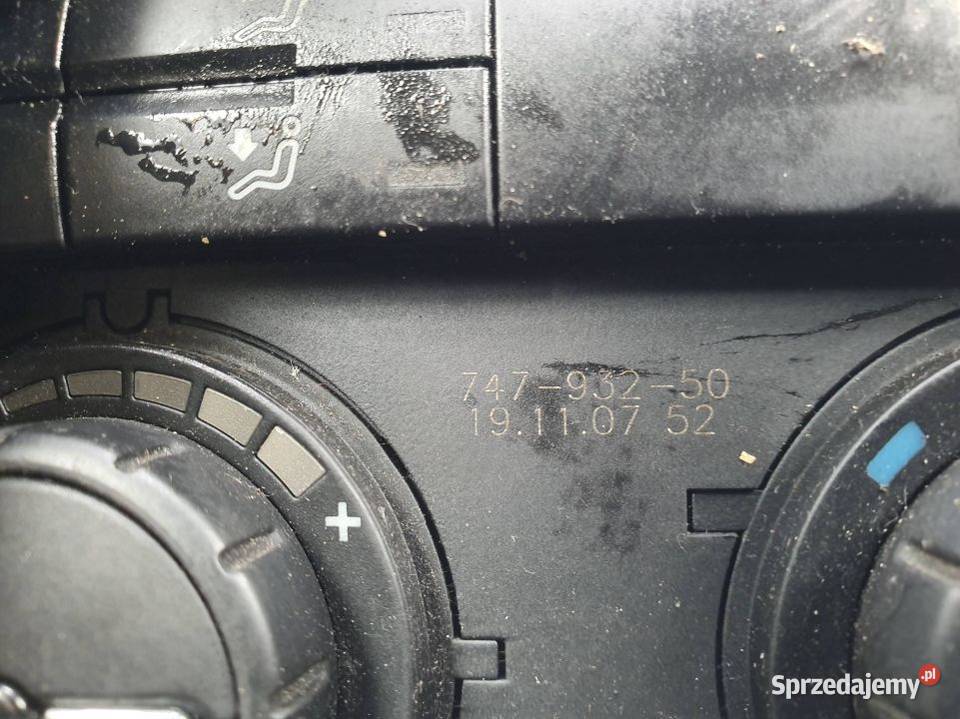 PANEL KLIMATYZACJI SKODA OCTAVIA II 74793250 osobowe kujawsko-pomorskie Lipno