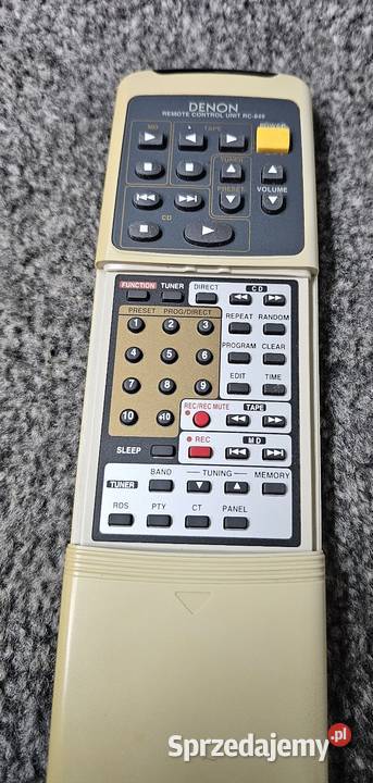 Pilot audio DENON RC849