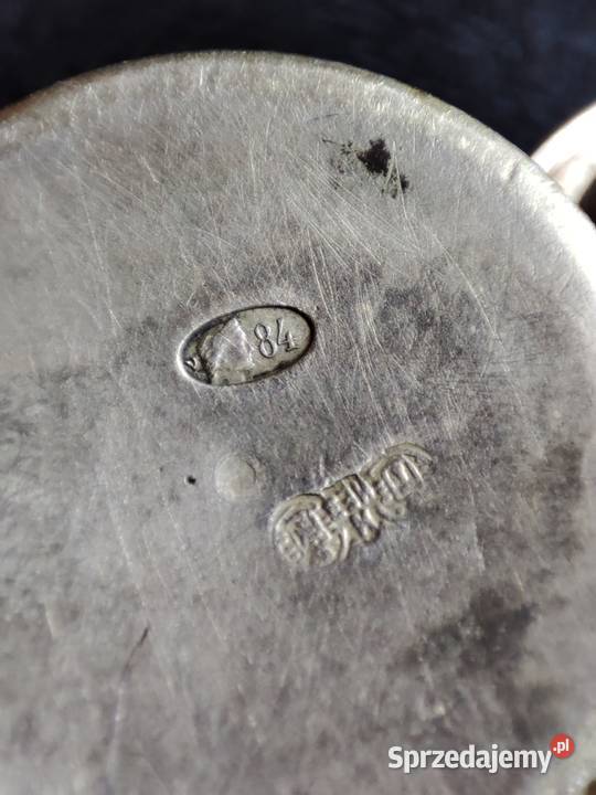 Kubki i kieliszki kiduszowe srebro mazowieckie Warszawa