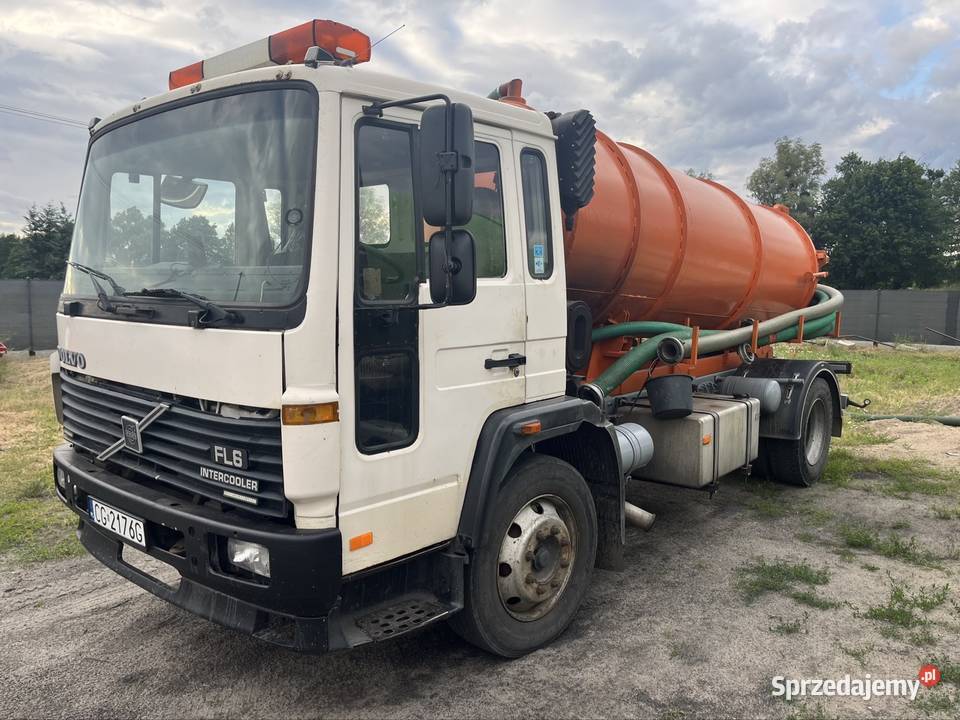 Volvo fl 615 beczkowóz asenizacyjny beczka Grudziądz
